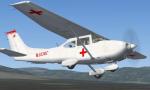 FS2004 Red Cross Cessna 182 Textures